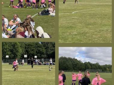 Billeder fra dagens kampe til  skolefodbold